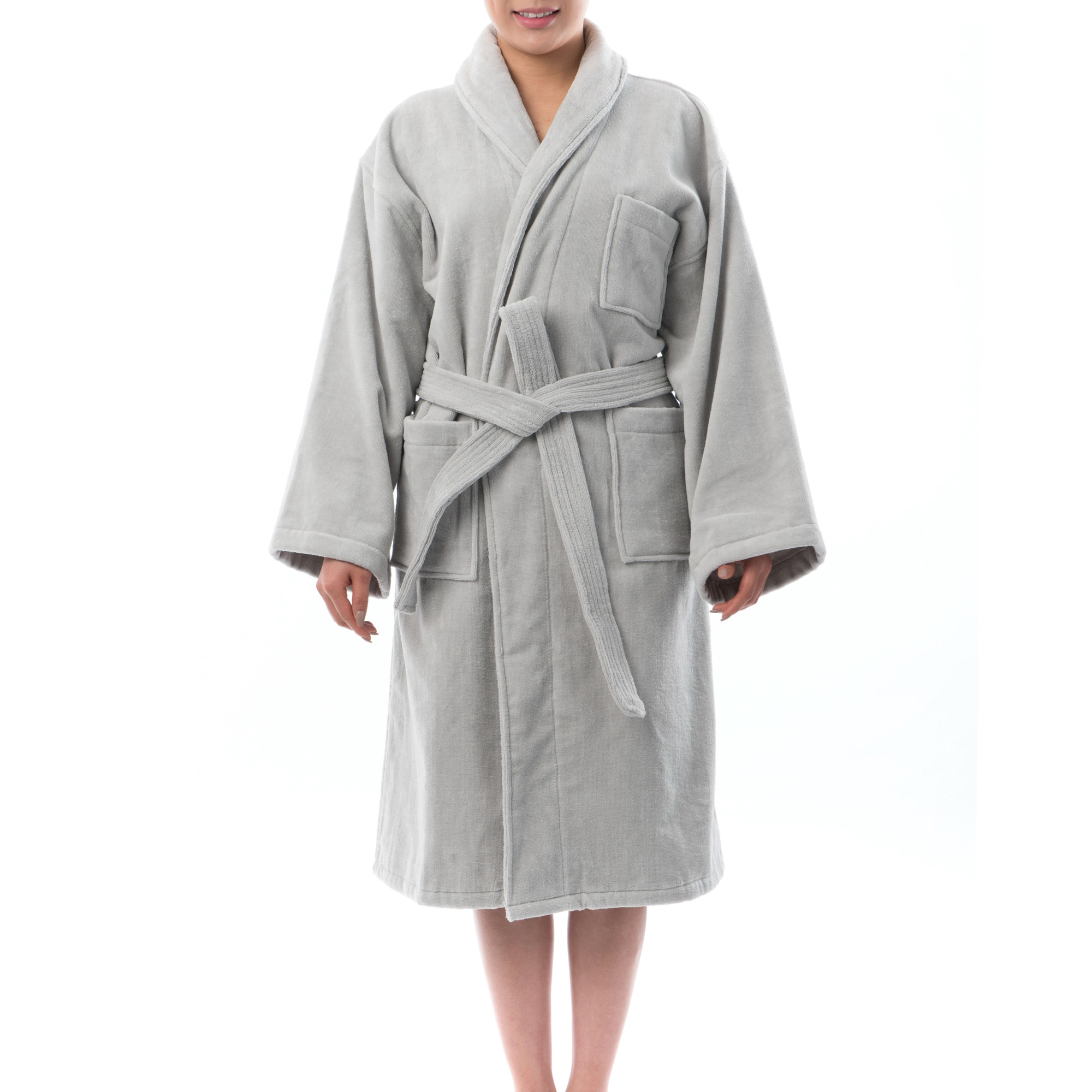 AlpineSwiss Blair Women Cotton Terry Cloth Bathrobe Shawl Collar Velour Spa Robe eBay